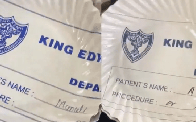 Mumbai hospital uses paper plates made of patient reports ?