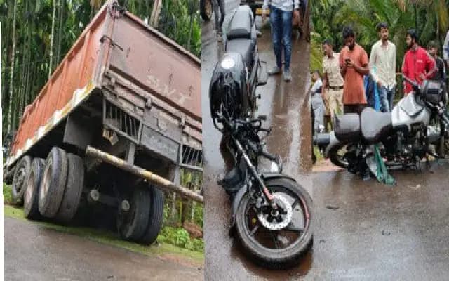 Biker Dies in Collision with Truck on Kadoor-BC Road NH