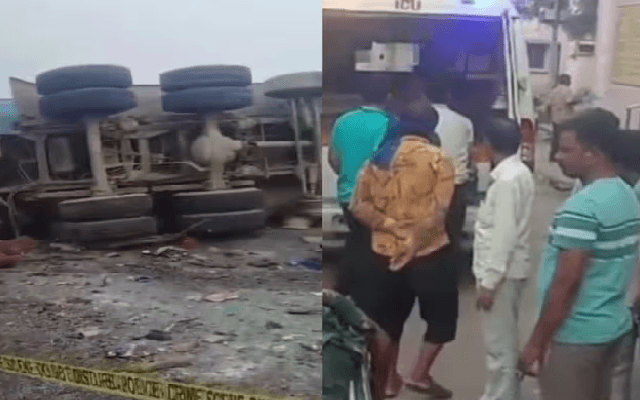 18 dead as bus crashes into milk tanker on Agra-Lucknow expressway