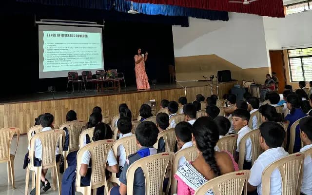 Awareness Programme on POCSO at St Aloysius College Higher Primary School