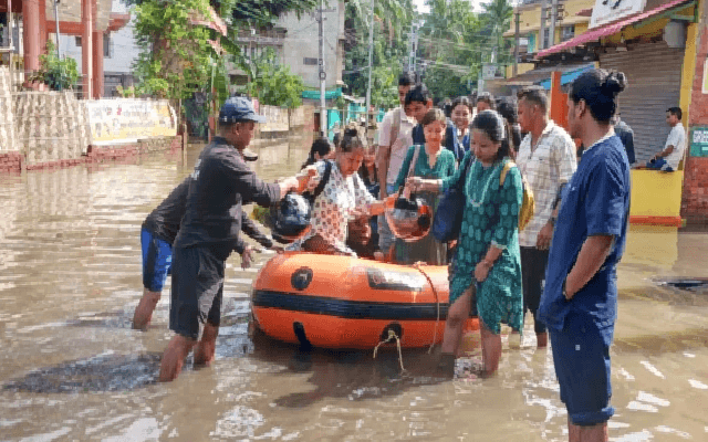 Assam Flood Situation Continues To Improve; Water Receding Fast