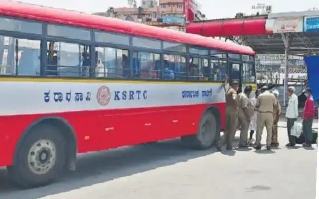 Co-Passengers Confront Man Accused of Harassment on KSRTC Bus