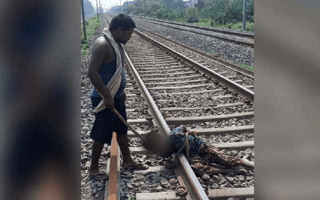 Disturbing Video Emerges: Boy Tied to Railway Track, Beaten in Bihar