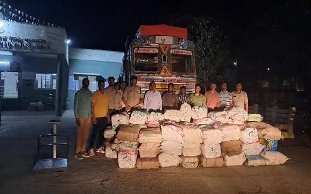 Major Ganja Seizure: Four Arrested, Assets Worth Rs 3.1 Crore Confiscated
