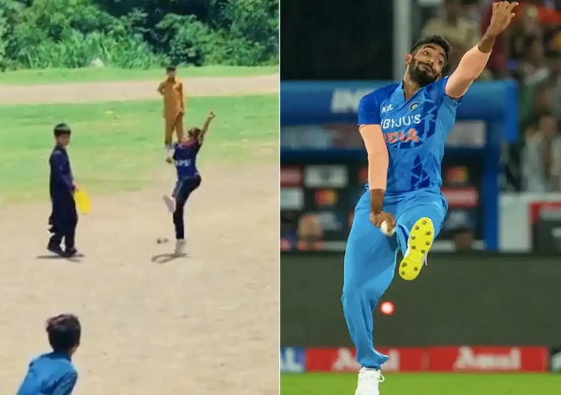 Young Boy’s Bowling Action Goes Viral, Wasim Akram Says “Exactly Like Jasprit Bumrah”