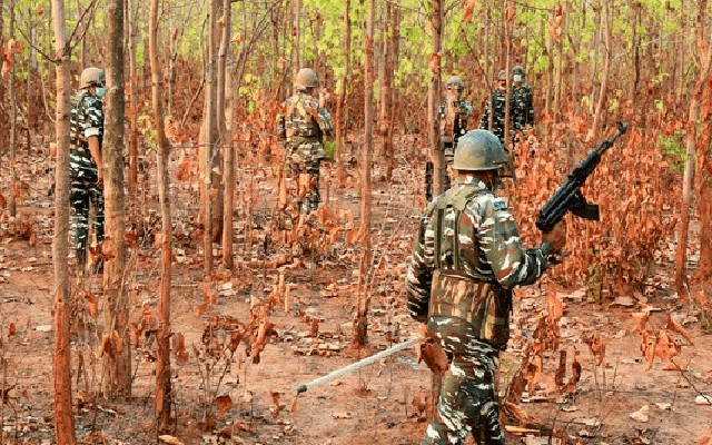 Two DRG Jawans Injured in Naxal IED Explosion in Chhattisgarh