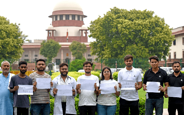 ‘Entire NEET Paper Solved In 45 Minutes Before Exam?’: Supreme Court To Centre