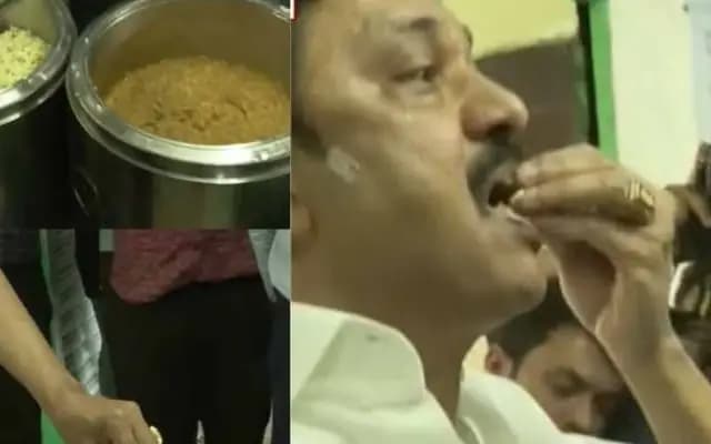 Netizens Criticize CM Stalin for Tasting Food with His Hand and Flicking Leftovers