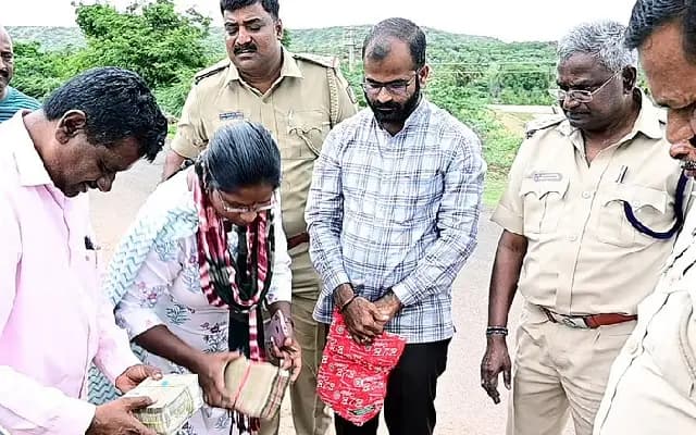 Ramadurga Police Seize ₹1.10 Crore from Village Accountant