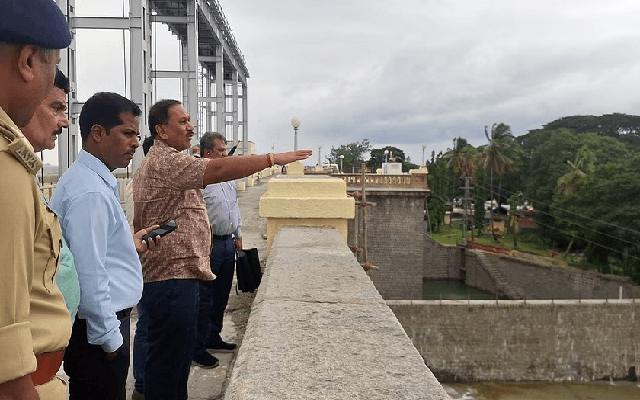 KRS Dam Nears Full Capacity, Inauguration Scheduled for July 29