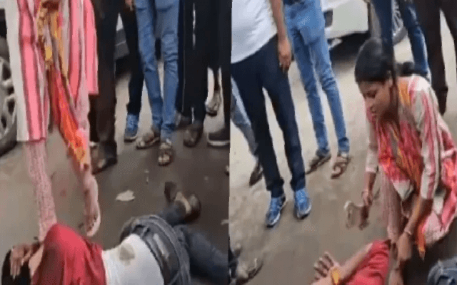 Journalist Accused of Harassment Publicly Beaten with Slippers in Viral Video
