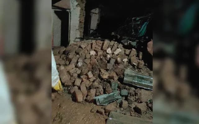 Wall Collapse Tragedy in Dharwad: One Dead, Two Injured