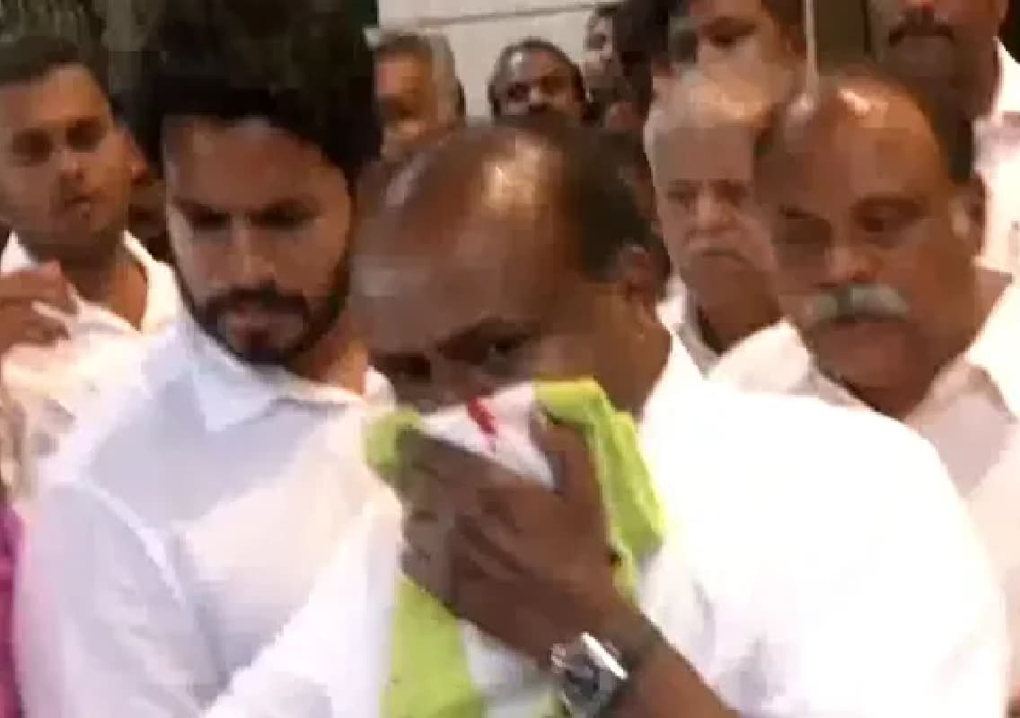 Kumaraswamy Rushed to Hospital After Nosebleed