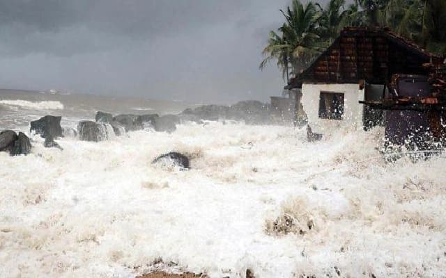 Coastal Residents in Ullal Face Threat of Sea Erosion Amid Incessant Rain
