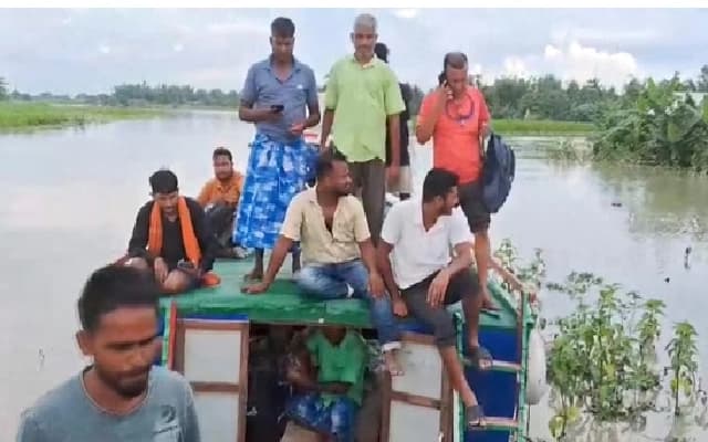 Emergency Relocations as Netravati River Levels Surge