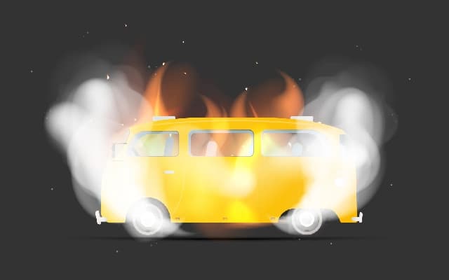 Fire Erupts at KSRTC Bus Stand, No Injuries Reported