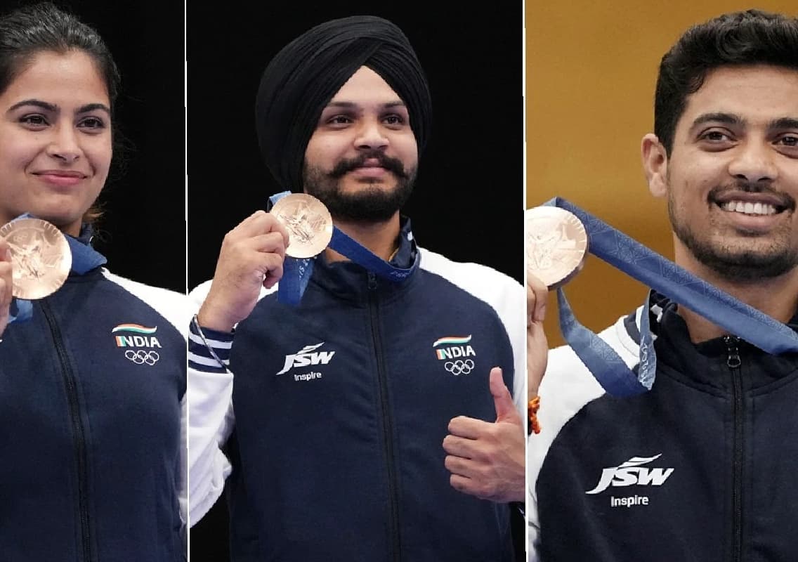 Indian Shooting Team Shines at Paris Olympics 2024