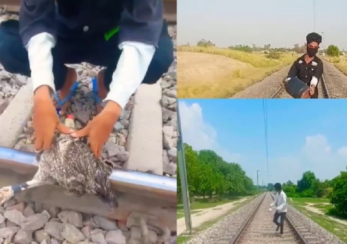 YouTuber Gulzar Sheikh Arrested for Dangerous Railway Track Stunts