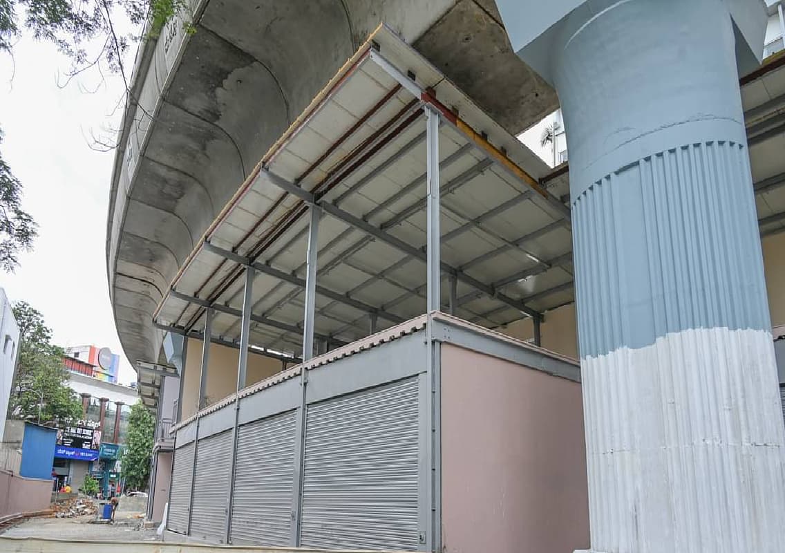Bangalore Metro Offers Commercial Space for Lease Near Indiranagar Station