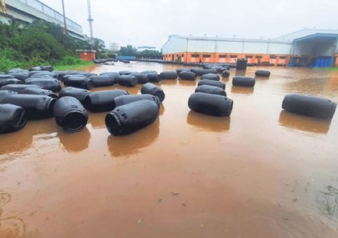 Industrial Units in Baikampadi Inundated, Suffering Crores in Losses