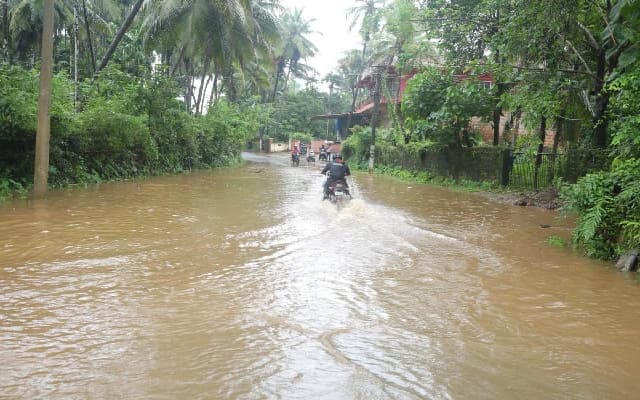 Heavy Rains Cause Severe Flooding in Dakshina Kannada