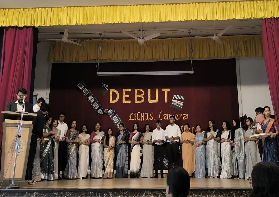 Student Council for Post Graduate Studies 2024-2025 Inaugurated at Roshni Nilaya