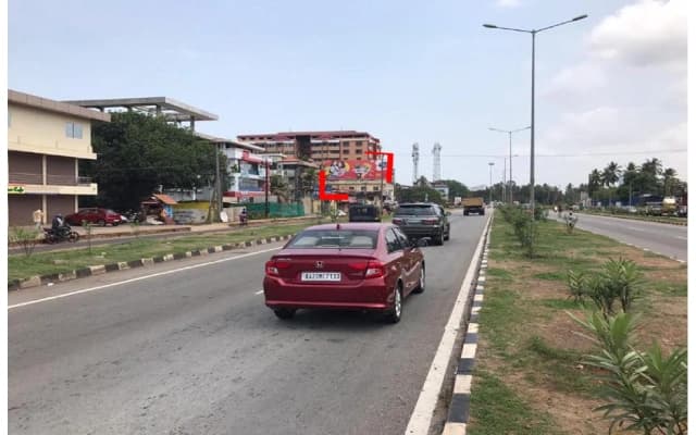 Santhekatte Service Road Strains Under Heavy Vehicle Traffic