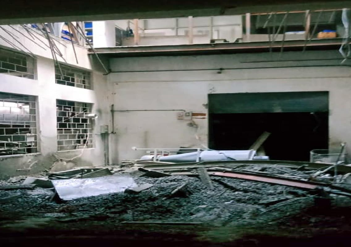 Building Collapse in Peenya Kills Two workers, Injures Another
