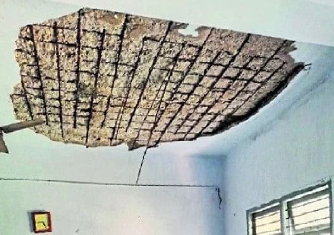 Three Students Injured as Ceiling Collapses at Raichur Hostel