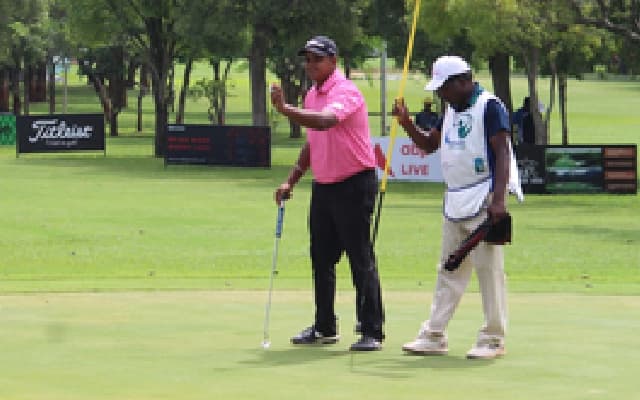 Veer Ganapathy Ties for Lead After Stunning Round at Mysuru Open