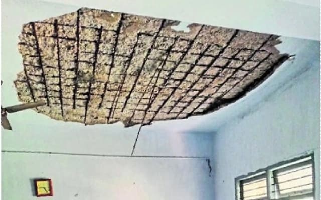 Ceiling Collapse Injures Three Students at Raichur Hostel