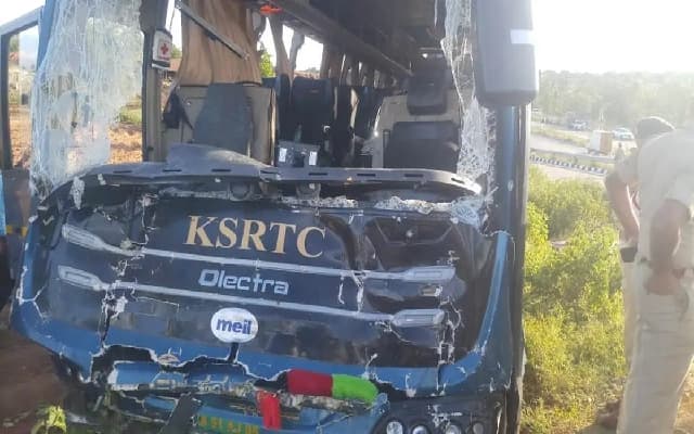 Railway Employee Dies in KSRTC Bus Accident in Mysuru