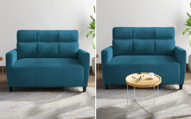 Beyond the Living Room: 3 Seater Sofa and Stools for Multifunctional Space