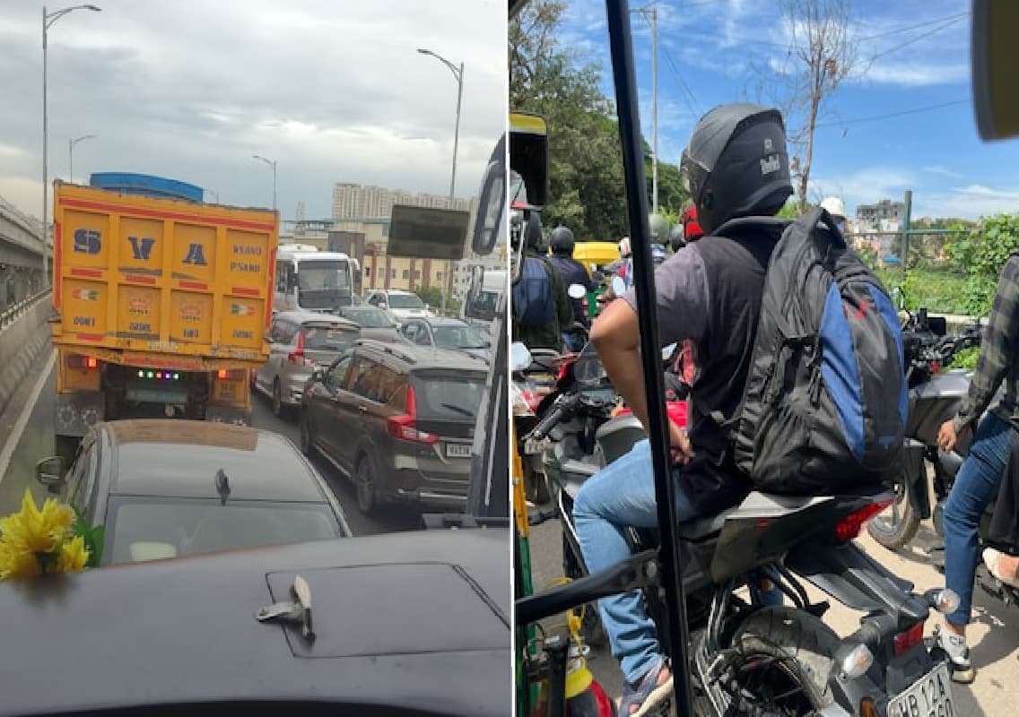 Bengaluru’s Traffic Nightmare Following Heavy Rainfall: Citizens Voice Frustration