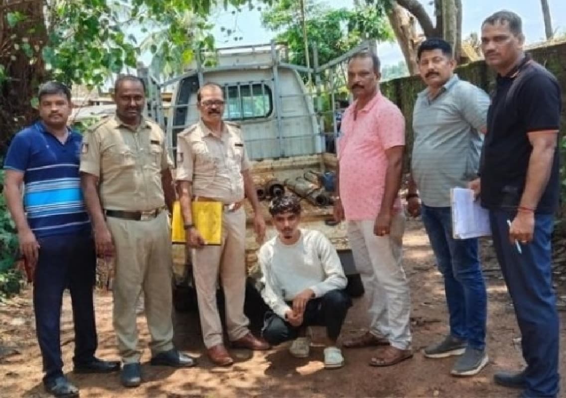 Vitla Police Arrest Suspect, Recover 16 Stolen Borewell Pumps and Vehicle