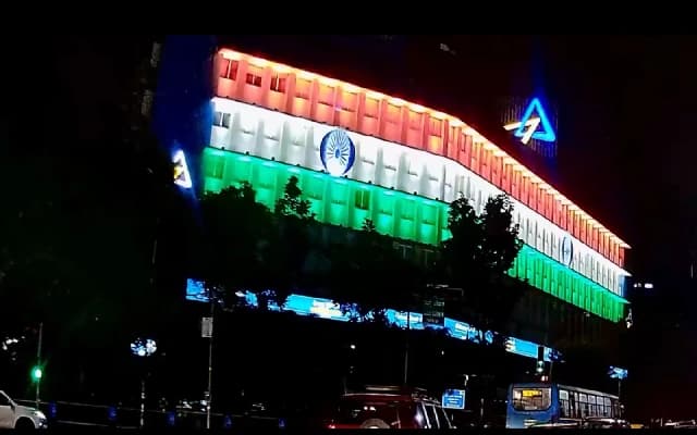 Bengaluru Malls Drape Themselves in Tricolour for Independence Day