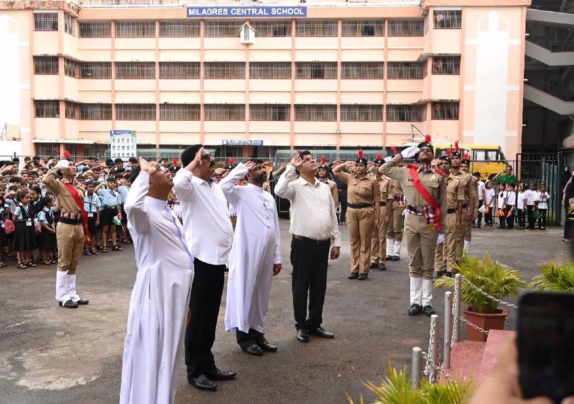 78th Independence Day  held at Milagres College 