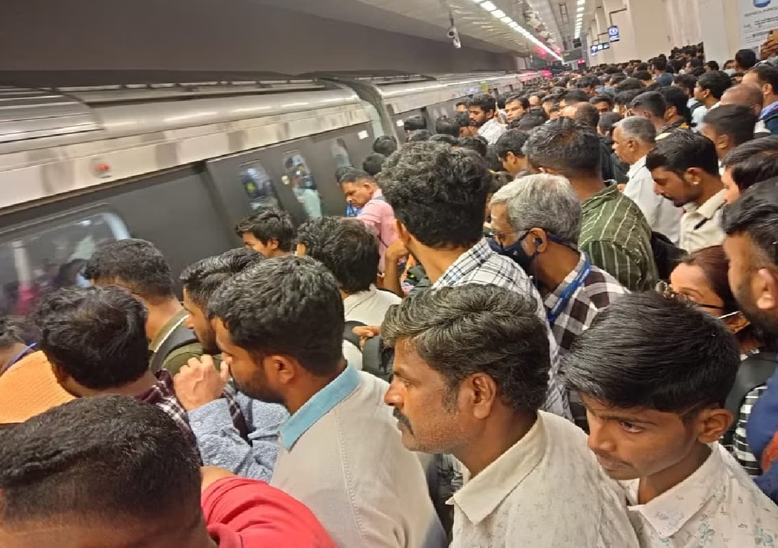 Bengaluru Metro Faces Capacity Crunch Amid Rising Ridership