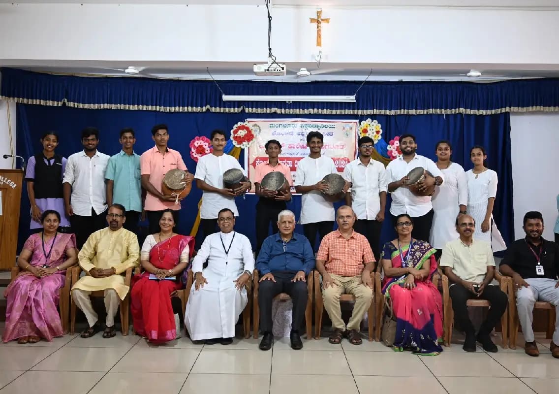 Konkani Manyatha Divas 2024 Celerbrated at Milagres College