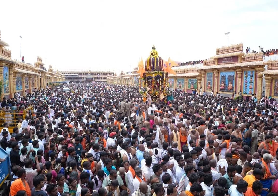 Mantralaya Celebrates Sri Raghavendra Swami’s 353rd Aradhana Mahotsav