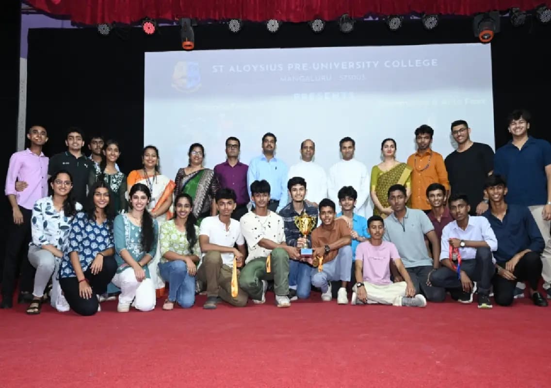 St Aloysius PU College Hosts Exciting Science, Commerce, and Arts Fest Extravaganza