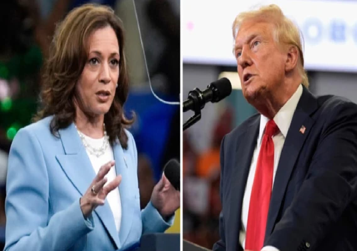 Trump Faces Backlash for Reposting Sexual Remark About Kamala Harris and Hillary Clinton