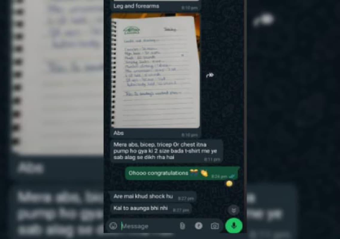 WhatsApp Chat Between Teacher and Class 8 Student Sparks Debate on Boundaries