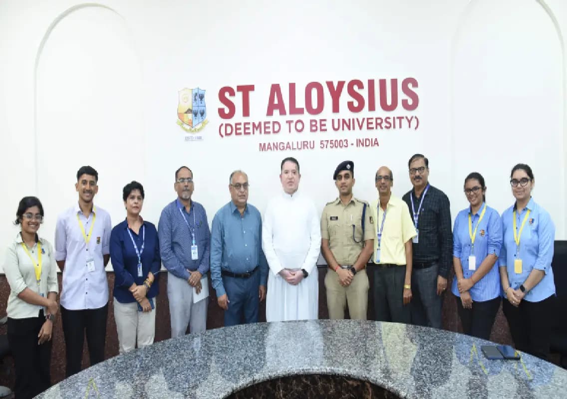 Scholarship Awarding Ceremony at St Aloysius Deemed to be University