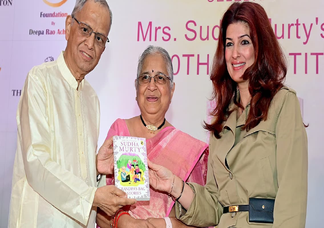 Sudha Murty Launches 300th Book ‘Grandpa’s Bag of Stories’