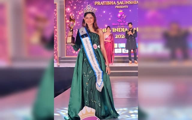 Dr. Nishita Shettian Fernandes Crowned Mrs. India Independent International 2024