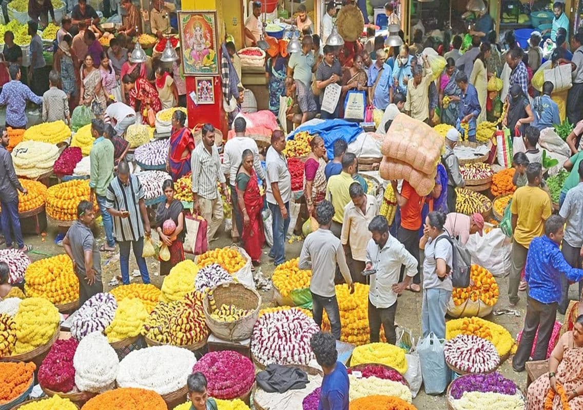Bengaluru Gears Up for Gauri Ganesha Festival: Markets Bustle with Preparations