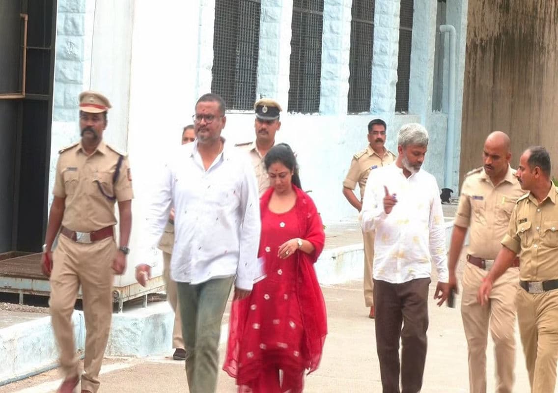 Darshan Meets Wife in Jail Amid Bail Proceedings