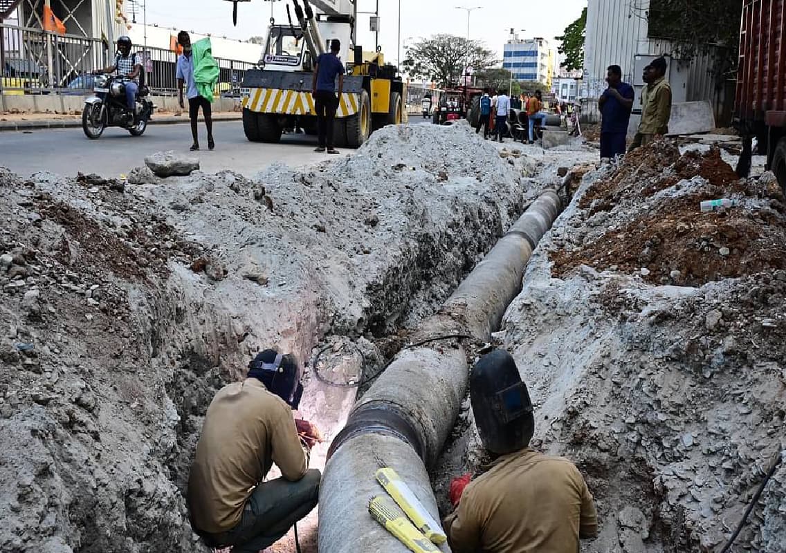 BWSSB Completes Cauvery Stage V Project Testing, Awaiting Commissioning Approval