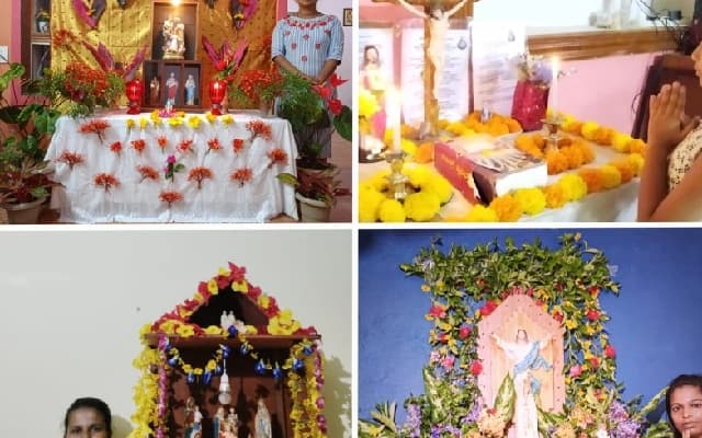 Puttur Church Hosts Creative Altar Decoration Contest for Nativity Feast